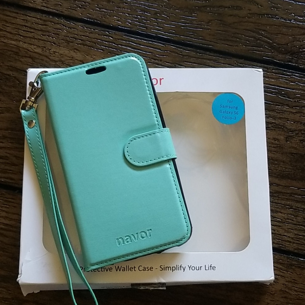 Never used Protective Wallet Case for Samsung